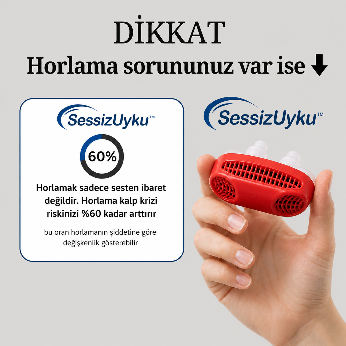 Horlama Gecelerine Sessiz Bir Çözüm.